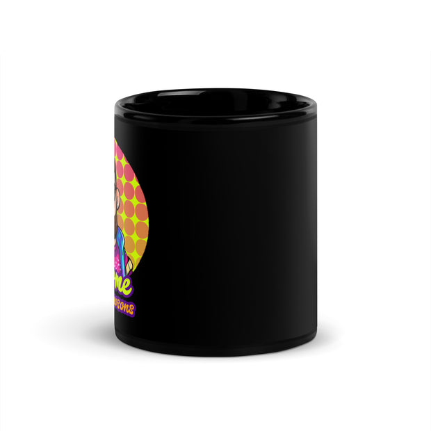 TAL Black Glossy Mug